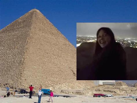 couple fuck on great pyramid|Egypt investigating couple pictured naked on top of Great Pyramid